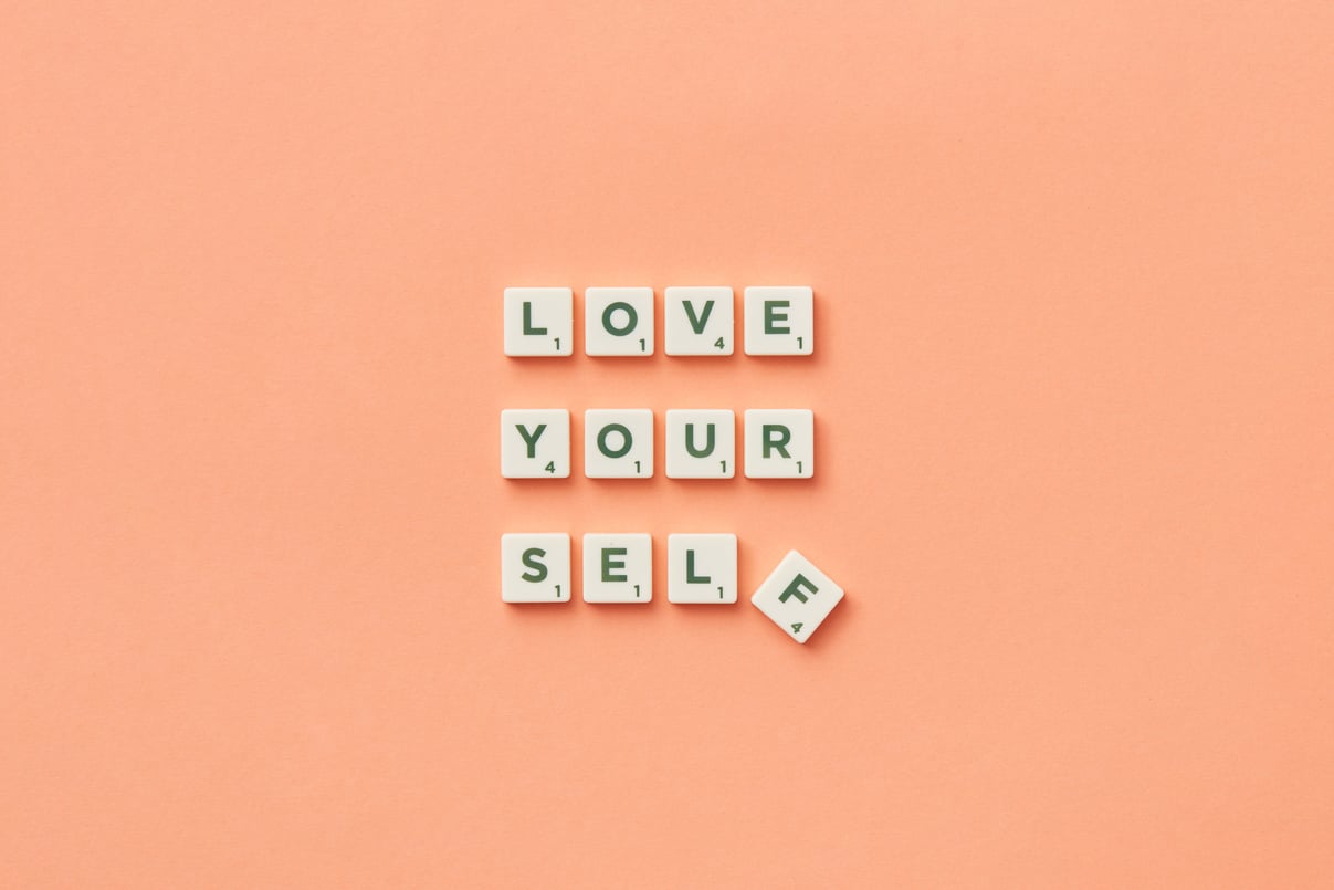 Scrabble Letters Motivational Text